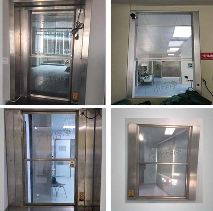 電動傳遞窗電氣控制原理